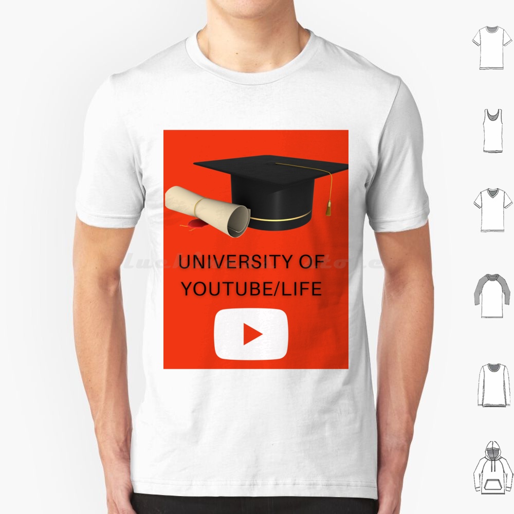 Top Kids Education Youtube - Uniwersytet Youtube / Życie. Koszulka Męska