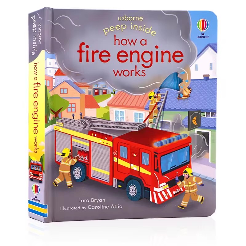 Kids Education In Us - Usborne Podglądaj Wewnątrz: Jak Działa Wóz