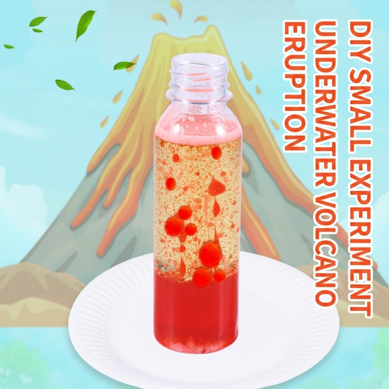 Science Kit Volcano - Zestaw STEM do samodzielnego montażu 3D: