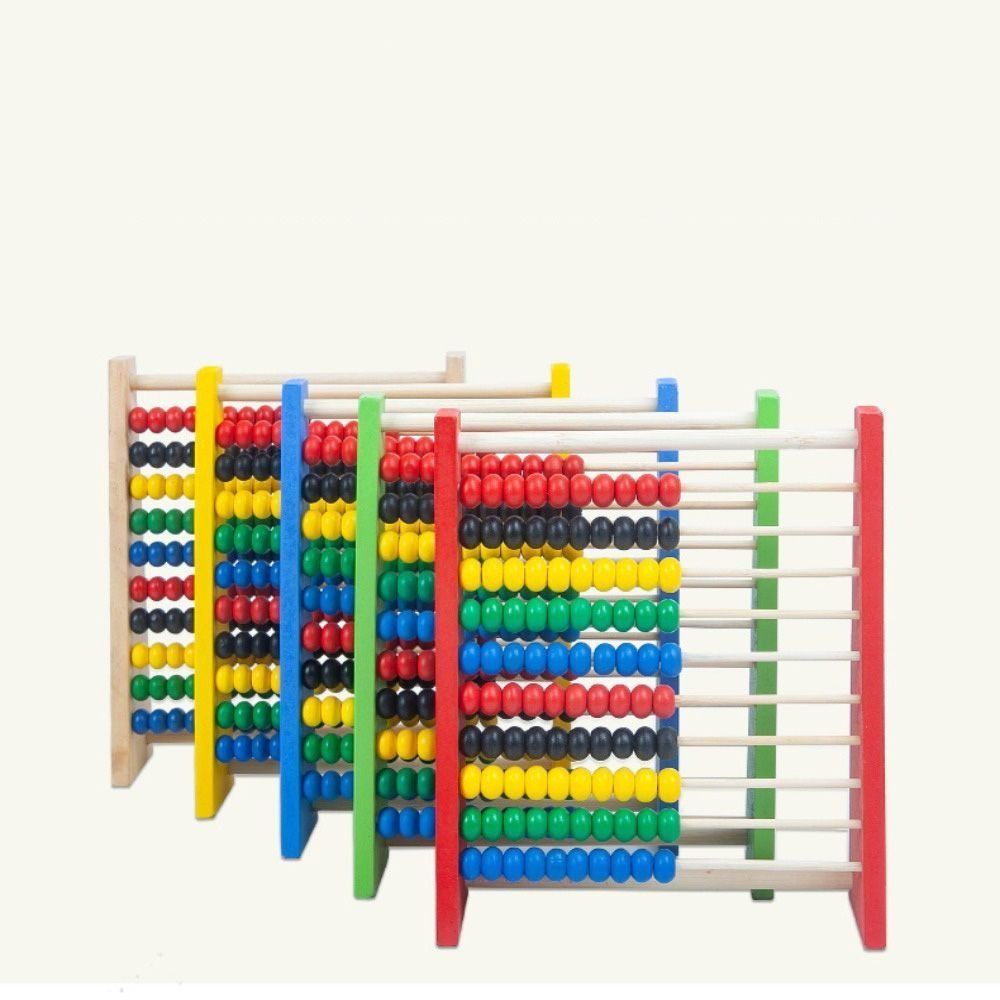 Kids Education Calculator - Trwałe drewniane liczydło edukacyjne do rozwijania