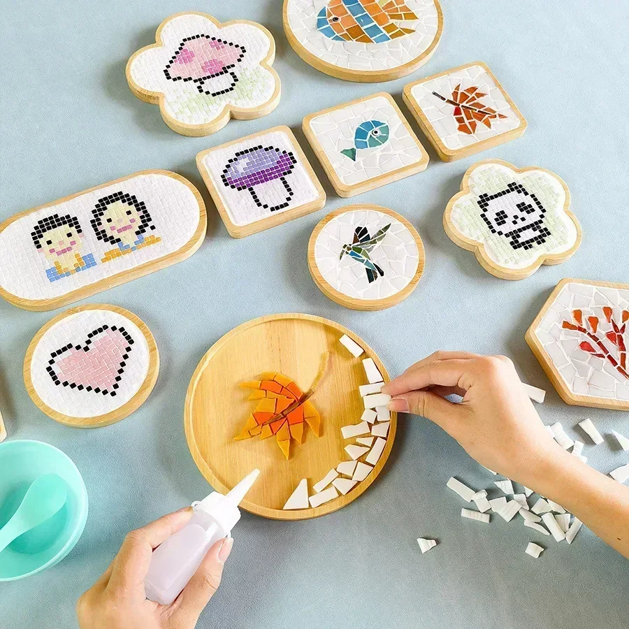 Kids Education Rug - Ręcznie robiona mozaika DIY podkładka pod