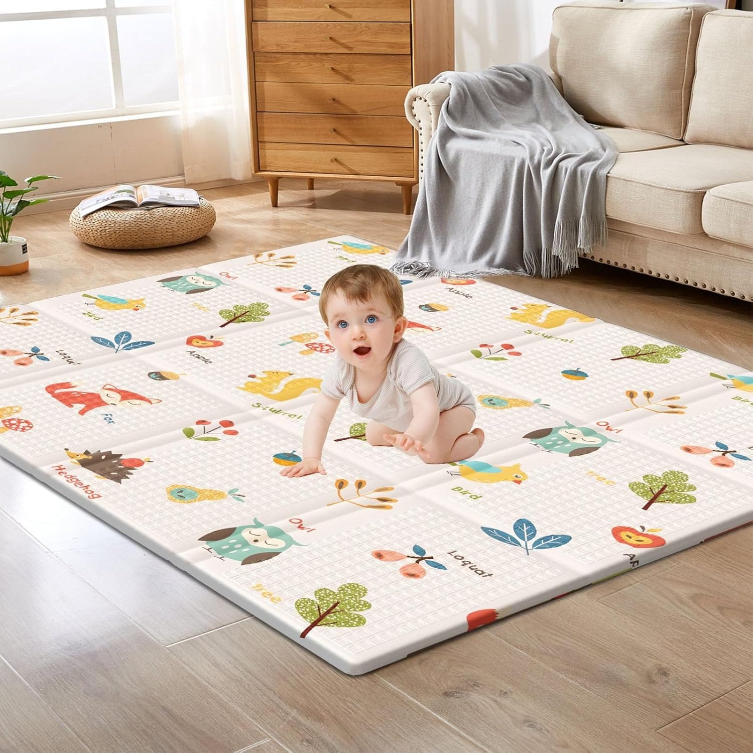 Kids Education Rug - Składana mata do zabawy dla dzieci