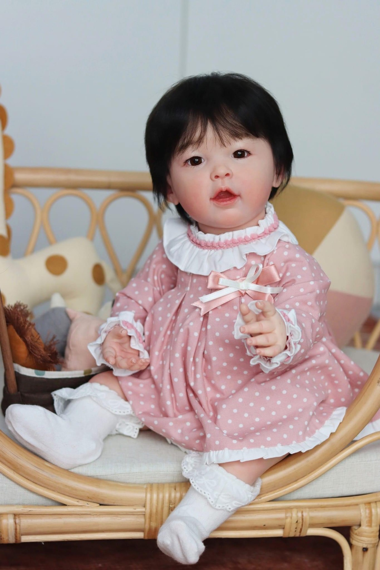 Meilian Reborn Baby Doll Wykoń – Kids Education Material recenzja i cena