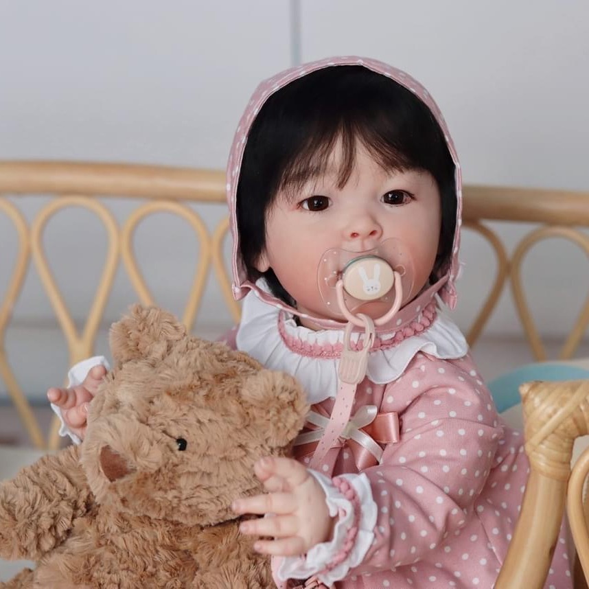 Meilian Reborn Baby Doll Wykoń – Kids Education Material recenzja i cena