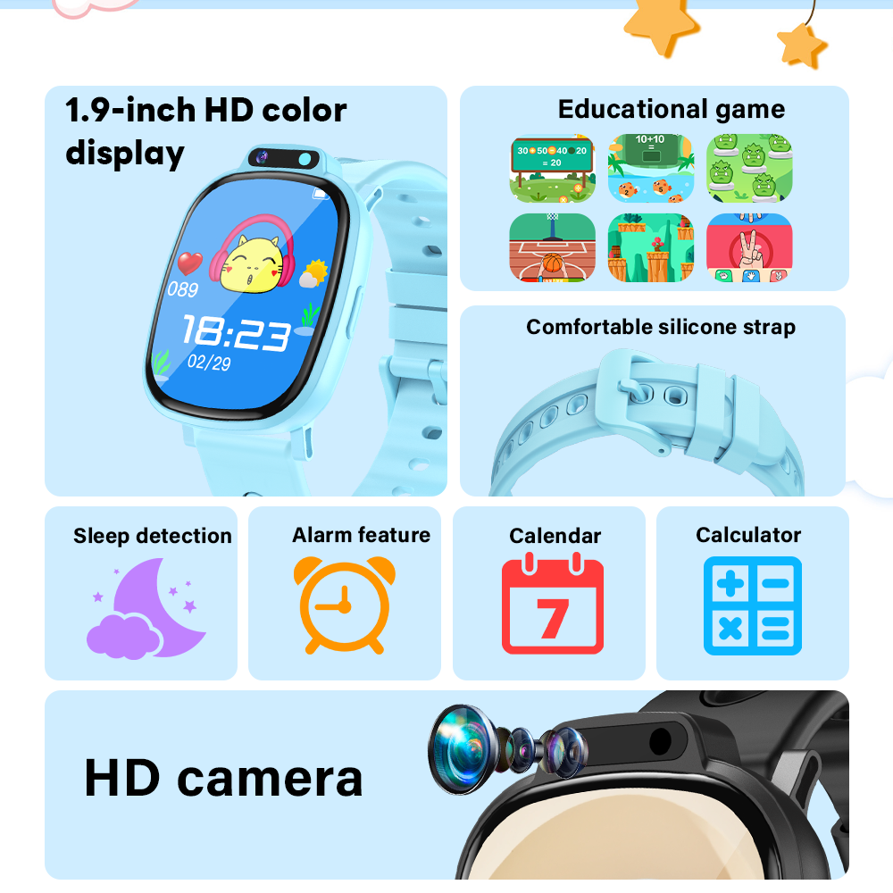 LAXASFIT Smartwatch dla dzieci – Kids Education Calculator recenzja i cena