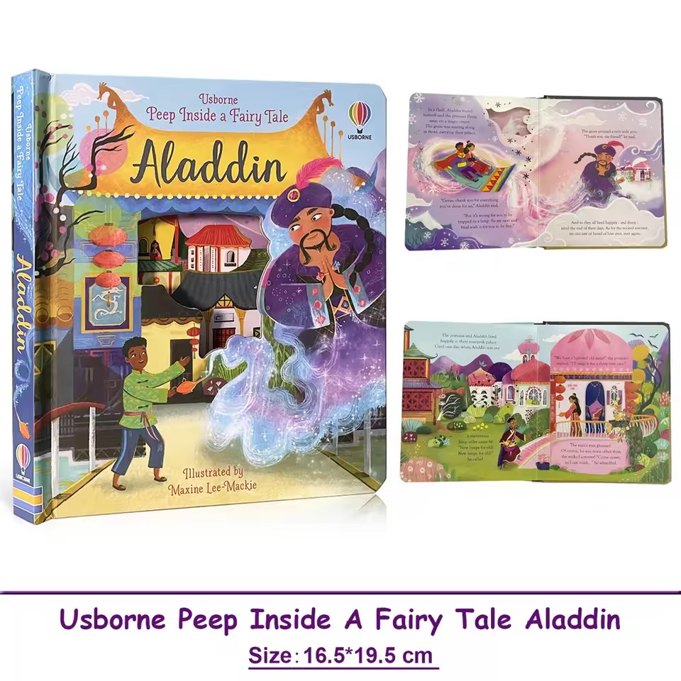 Usborne Podglądaj Wewnątrz: Ba – Kids Education Story recenzja i cena
