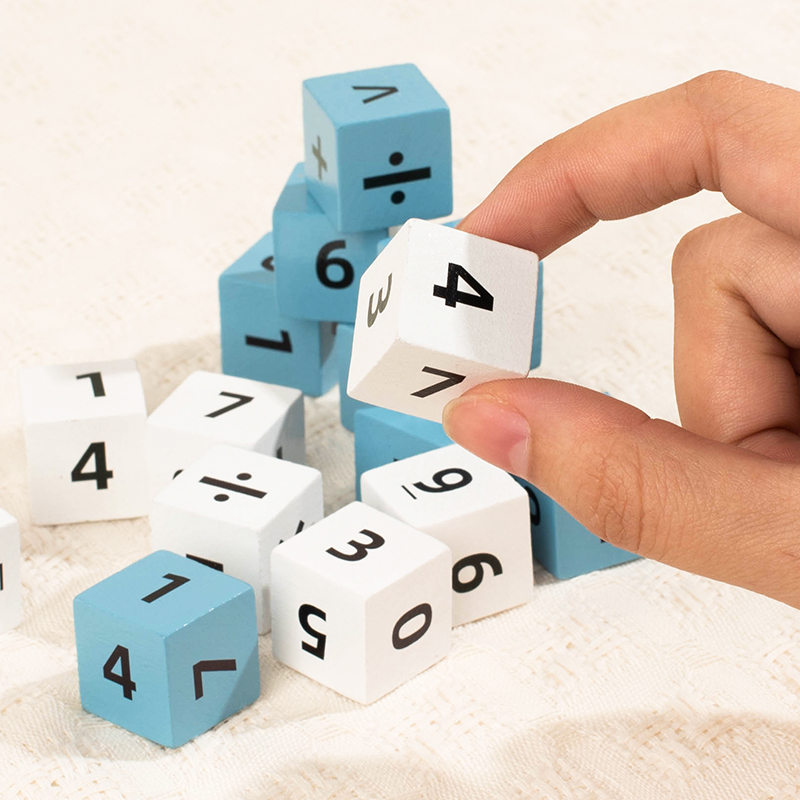 Drewniane klocki do ćwiczeń li – Kids Education Calculator recenzja i cena