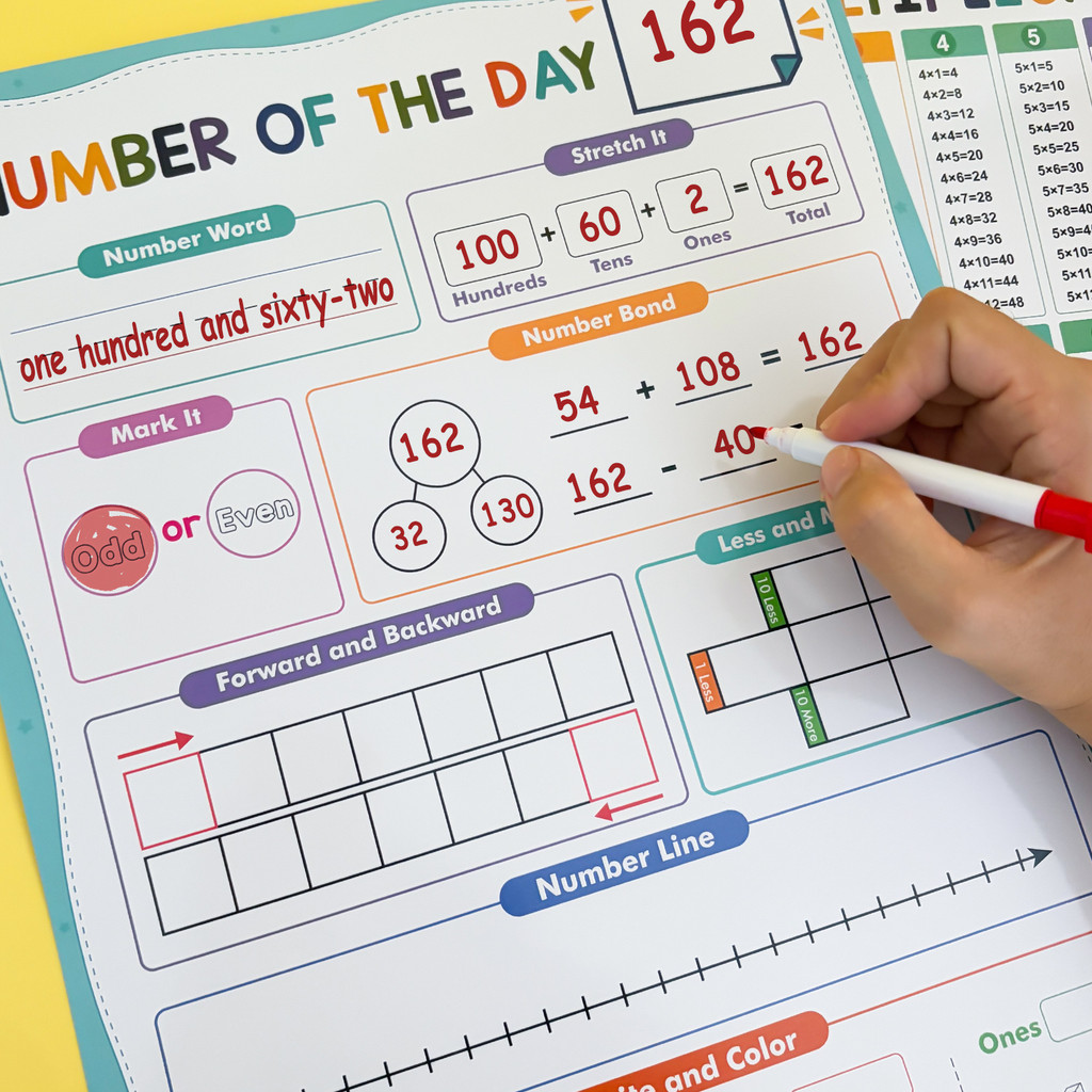 Plakaty matematyczne A3 wielok – Kids Education Calculator recenzja i cena