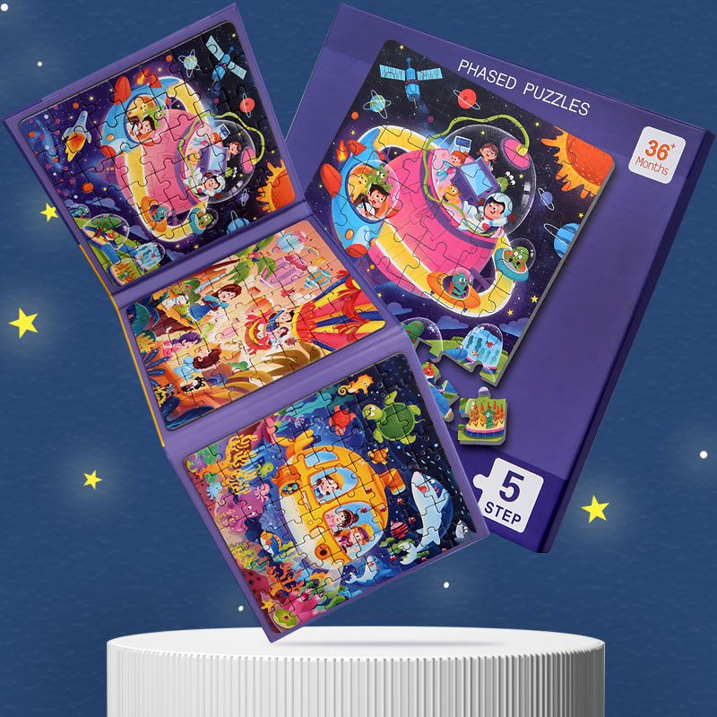 Magnetyczne drewniane puzzle d – Kids Education Material recenzja i cena