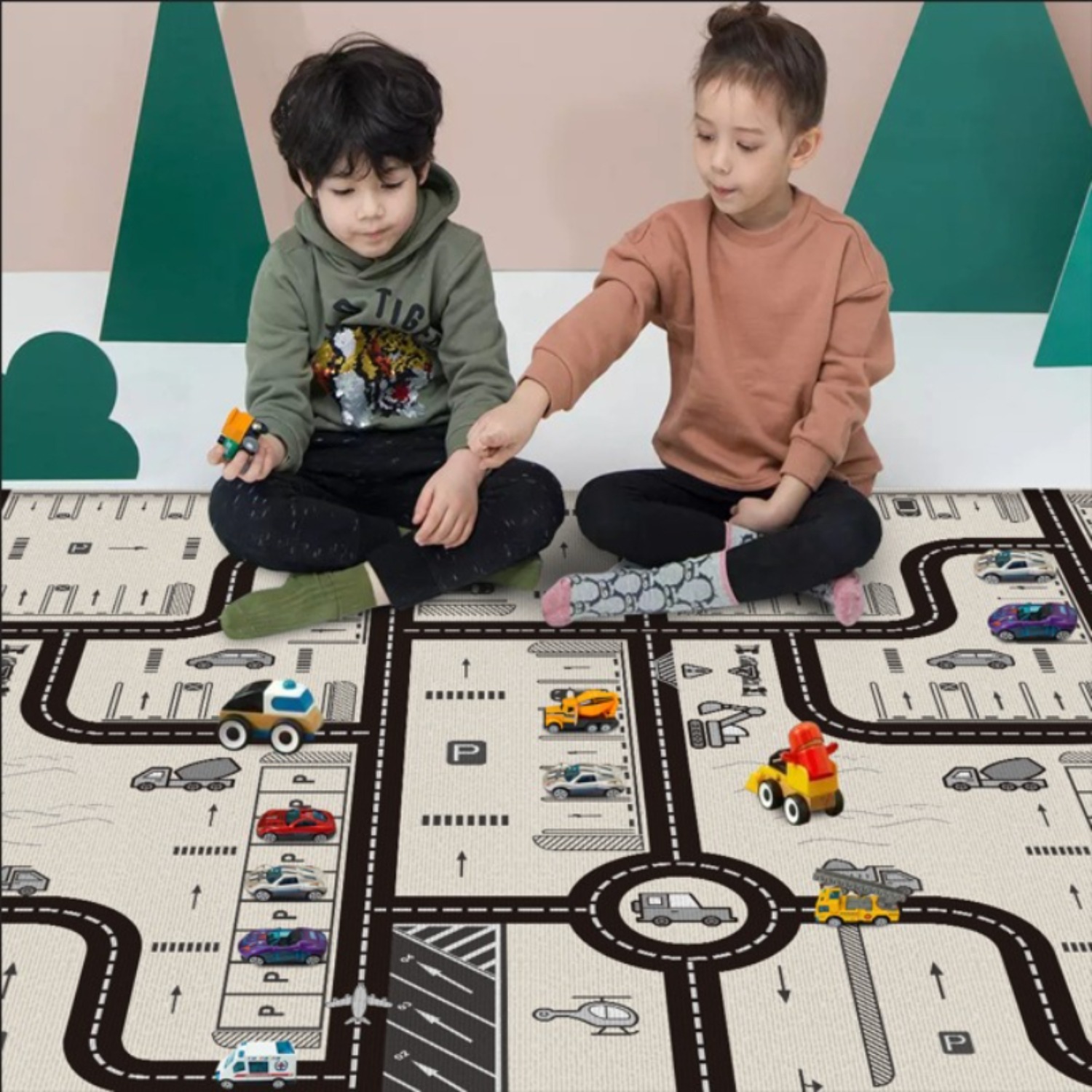 Składana mata do zabawy dla dz – Kids Education Rug recenzja i cena