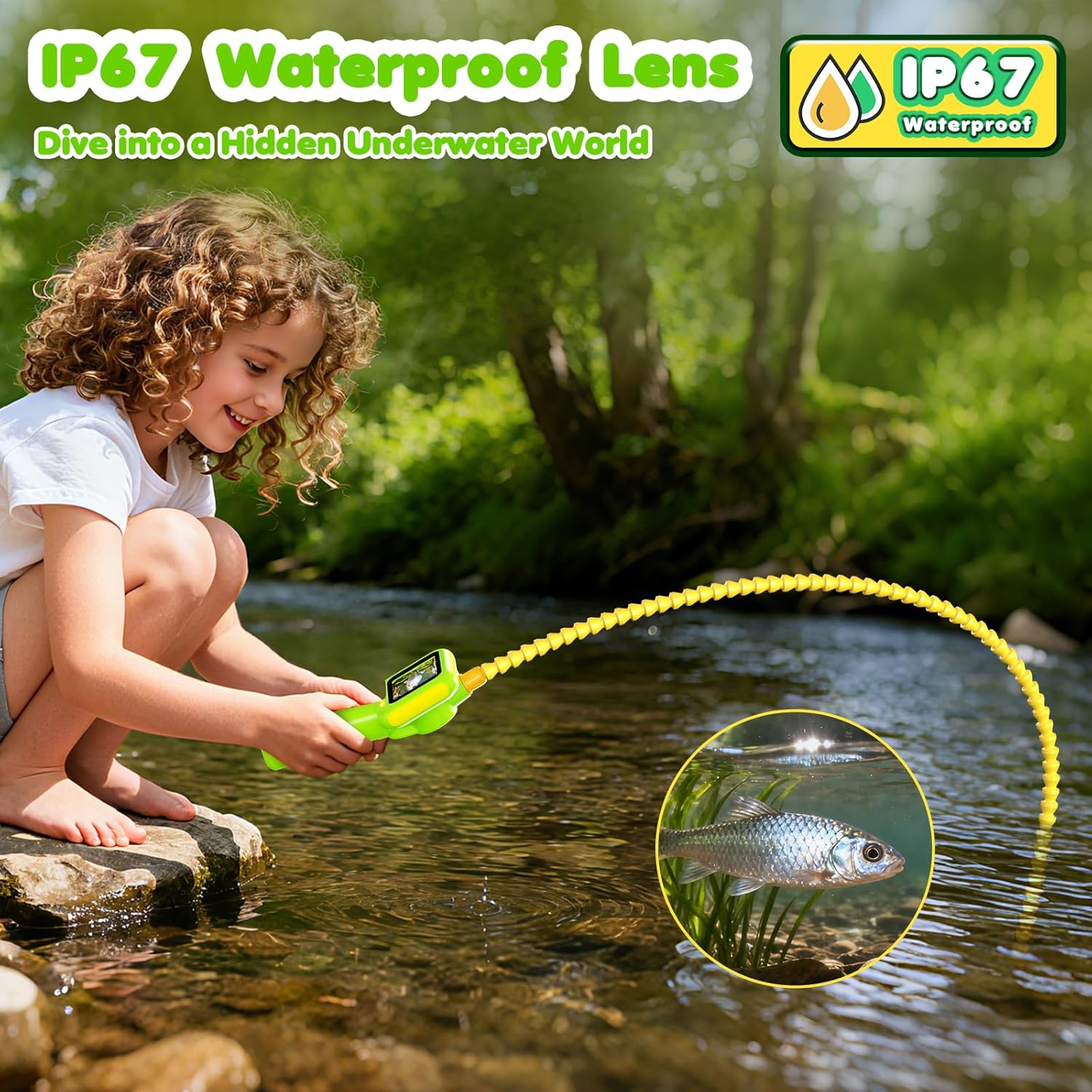 Endoskop dla dzieci, kamera in – Kids Outdoor Education recenzja i cena