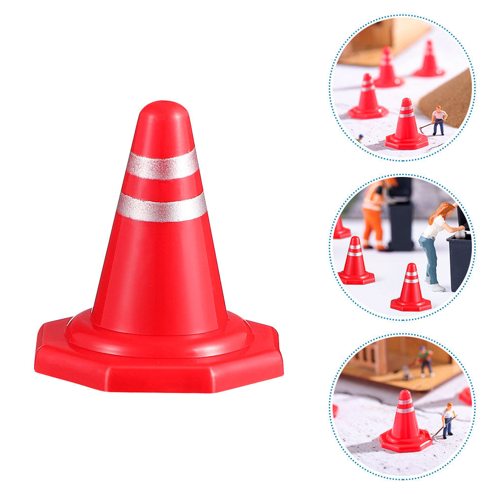 24 sztuki mini stożków drogowy – Kids Education Material recenzja i cena