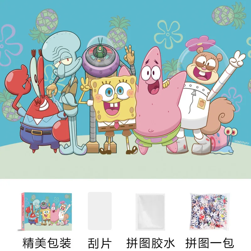 1000 Elementów Puzzle SpongeBo – Kids Education Product recenzja i cena